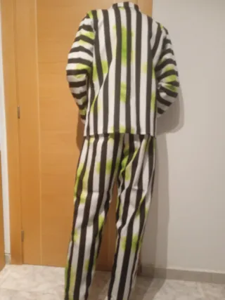 Beetlejuice corbata chaqueta pantalon peluca L