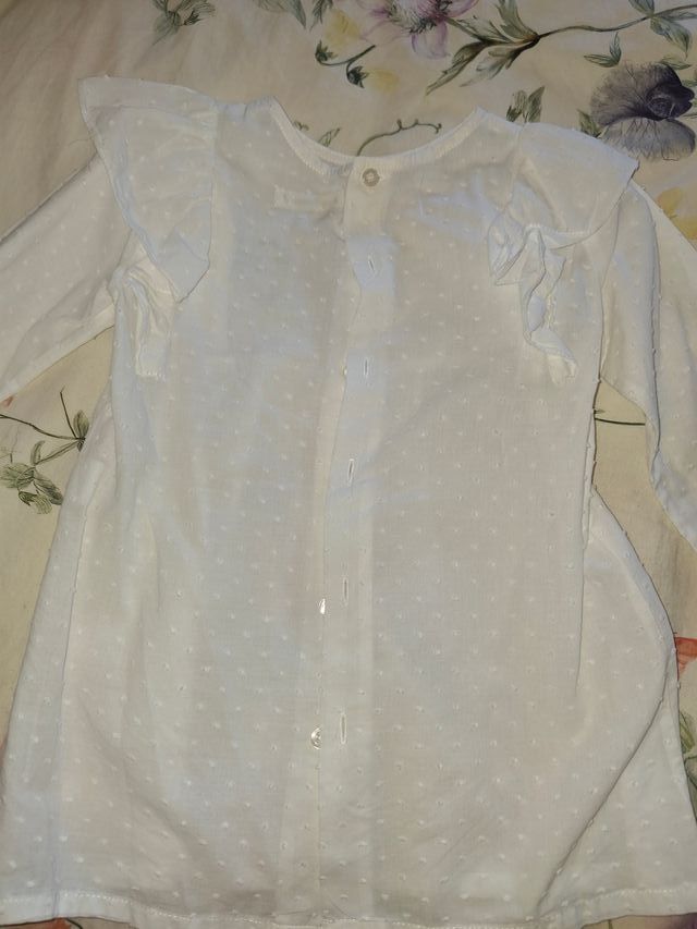 Blusa Blanca T.6 Lola Palacios