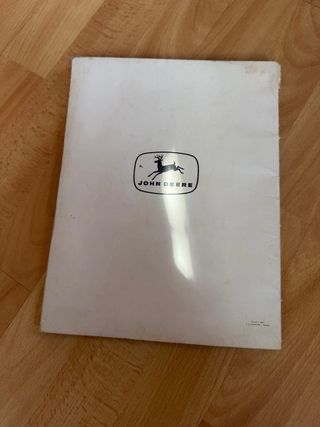 Manual Tractor John Deere 818