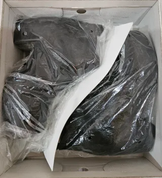 Botines negros de piel con plataforma