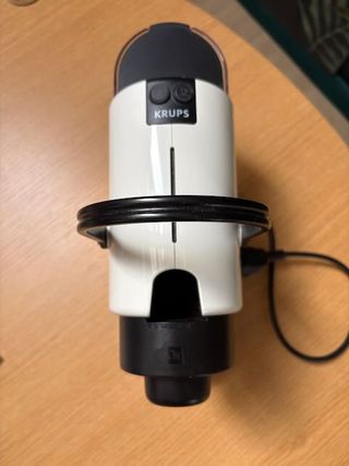 Cafetera Nespresso Krups Blanca