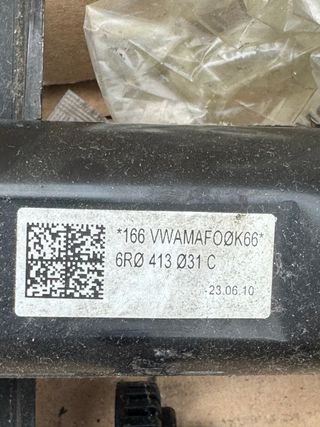 Suspencion completa wv polo 6r