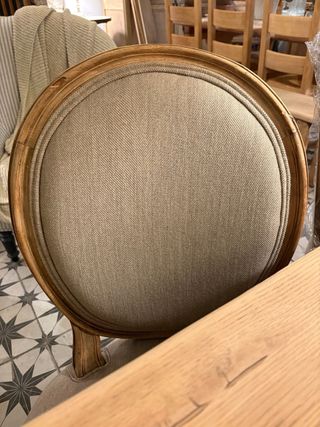 4 Sillas Medallón Antiguas