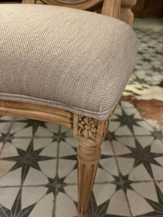 4 Sillas Medallón Antiguas