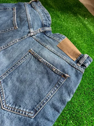 BALMAIN Vaqueros Azules Desgastados