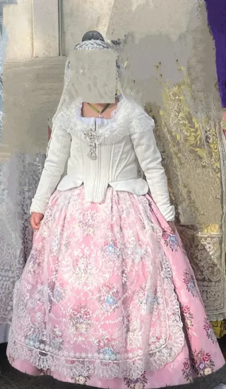 Alquiler Traje Fallera Niña 5-6 Años