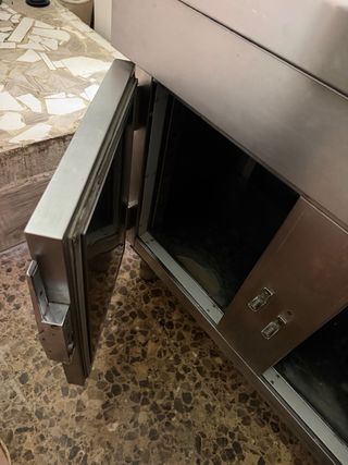 Vitrina Kebab Acero Inoxidable y Cristal