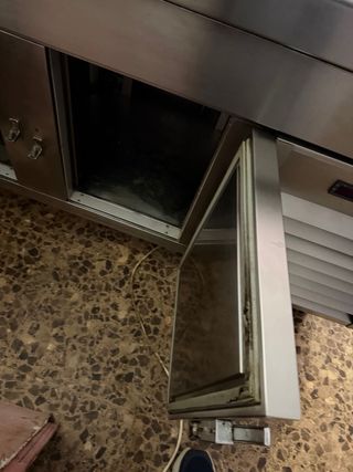 Vitrina Kebab Acero Inoxidable y Cristal