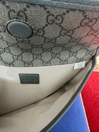 Bolso Gucci GG Monogram Marrón y Gris