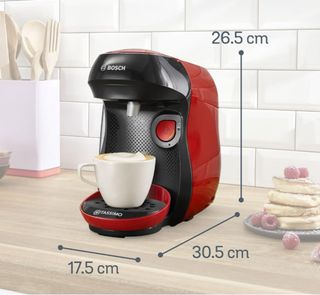 Cafetera Tassimo Bosch roja/negra Modelo Tas1003