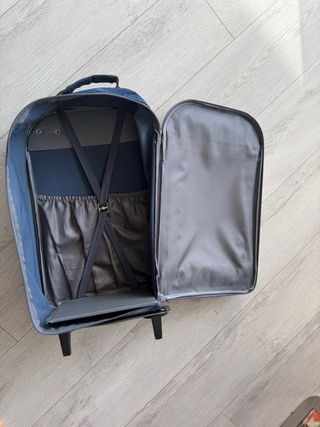 Maleta de cabina adolfo Dominguez azul 55x35x20cm