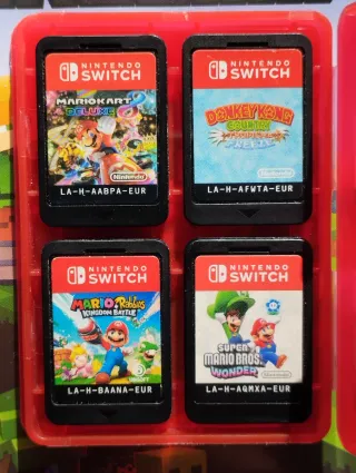 LEER 4 Juegos Nintendo Switch: Mario Kart etc