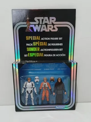 LUKE SKYWALKER Kenner Star Wars Set Figuras Acció