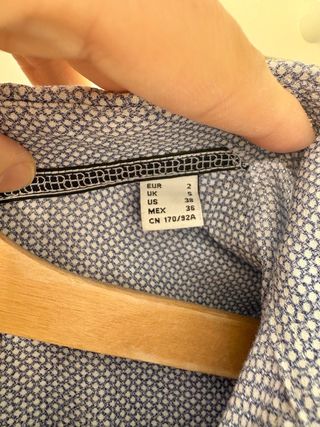 Camisa Pedro del Hierro Azul Hombre