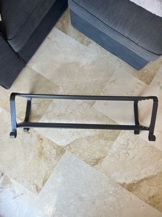 Zapatero Metálico Negro