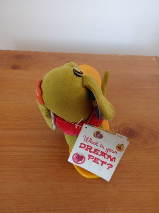 Pelúcia Cão Japonês Antigo Anos 60/70