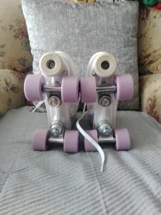 Patines blancos talla 34