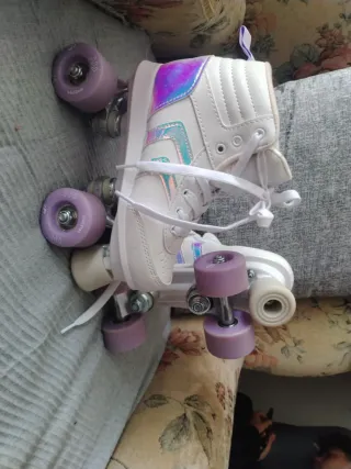 Patines blancos talla 34