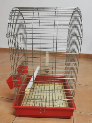 Jaula para ninfas y cotorras