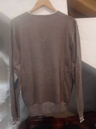 Jersey Fred Perry Marrón Talla XXL