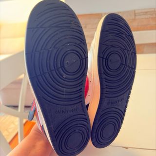 Zapatillas Nike Altas Rojas/Blancas y Negras