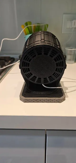 Proiettore luce comodino Logo Batman stampa 3d