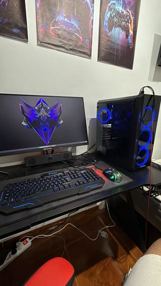 PC Gaming Completo con Silla y Accesorios y mesa