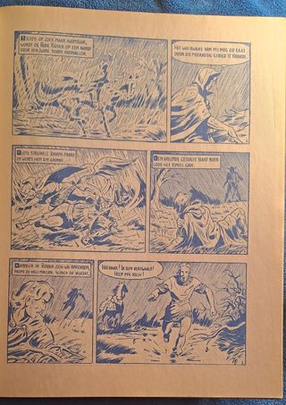 Ristampa promo.Fumetto belga De Rode Ridder