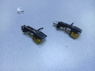 Portacápsulas Technics con cápsula Stanton 500