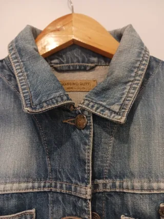 Cazadora vaquera Massimo Dutti mujer