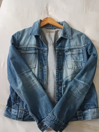 Cazadora vaquera Massimo Dutti mujer