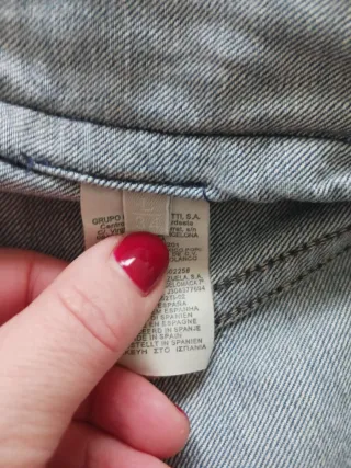 Cazadora vaquera Massimo Dutti mujer