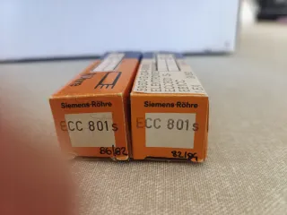 Par válvulas Siemens ECC801S NOS