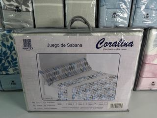 Juego Sábanas Coralina Cama 150 cm
