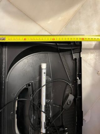 Tapa con luz, bomba, filtro y productos Acuario