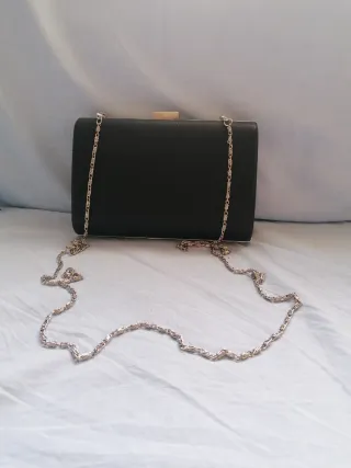 Bolso de mano negro