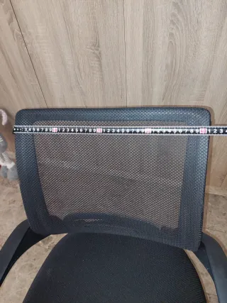 Silla giratoria de oficina/escritorio negra