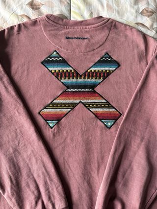 Sudadera Blue Banana Talla M Rosa