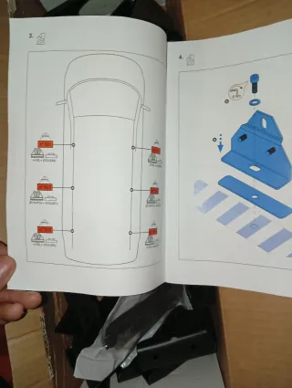 Kit soportes baca Cruz 934-401 LCV