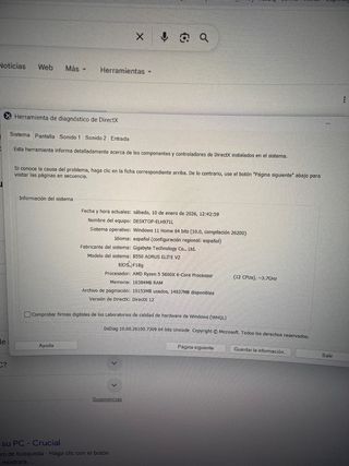 Ordenador Sobremesa Poco Uso 2022