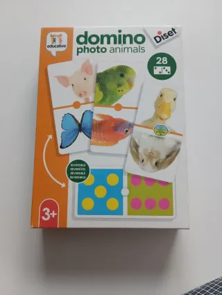 Dominó Infantil Photo Animals Diset