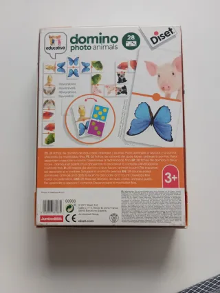 Dominó Infantil Photo Animals Diset