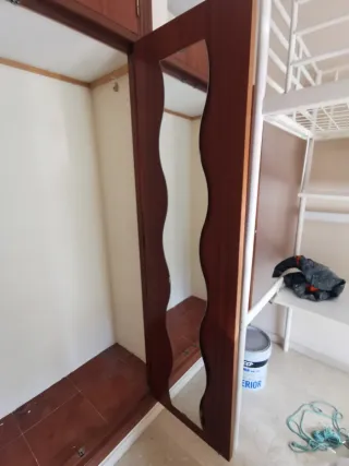 armario empotrado, con premarco y embellecedores