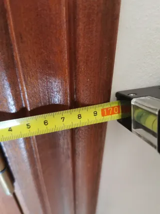 armario empotrado, con premarco y embellecedores