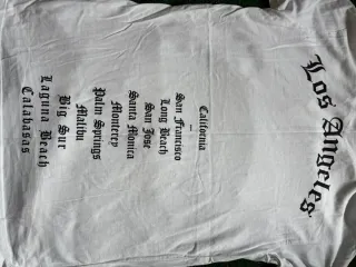 Camiseta Primark Los Angeles Talla S