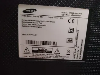Televisor Samsung 36 Negro