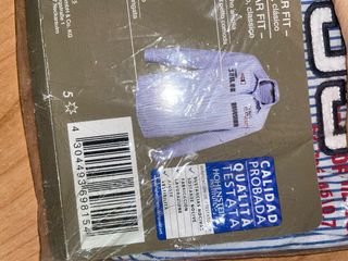 Camicia uomo LIVERGY XL righe blu/bianco