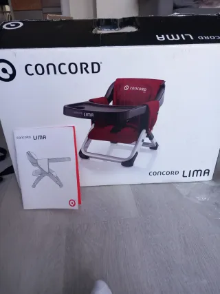 Trona de viaje Concord Lima Rojo