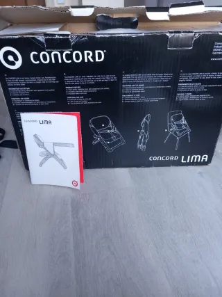 Trona de viaje Concord Lima Rojo