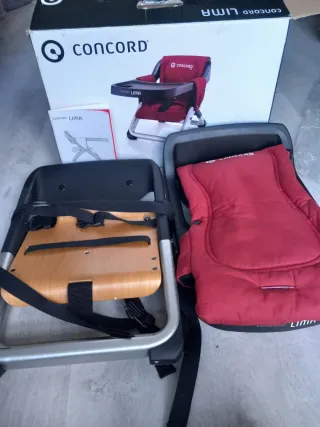 Trona de viaje Concord Lima Rojo